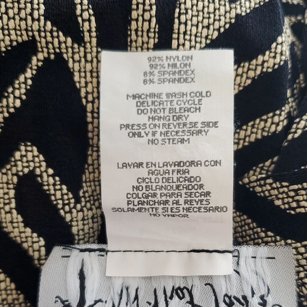 All that Jazz Black and CreamSheath Maxi Dress - Picture 5 of 5